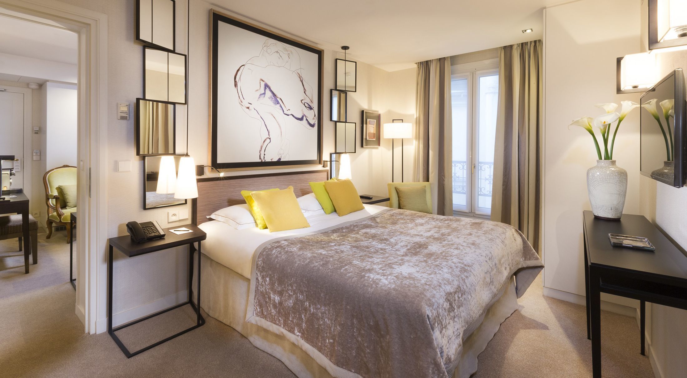 Hôtel Balmoral Paris - Chambre